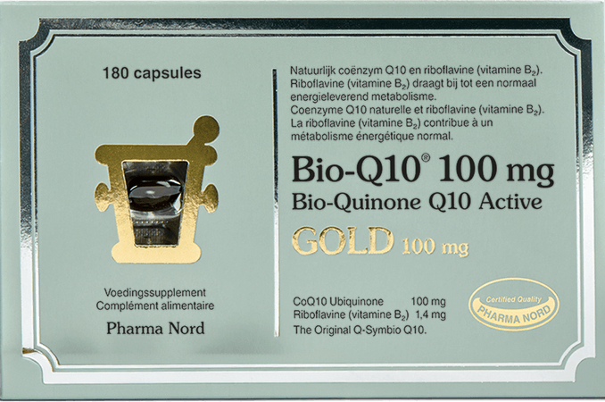 Bio-q10 100 mg Gold Capsule 180  -  Pharma Nord