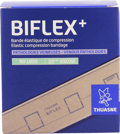 Biflex 16 + Medium Stretch + indic. Beige 8cmx3,0m 1  -  Thuasne Benelux