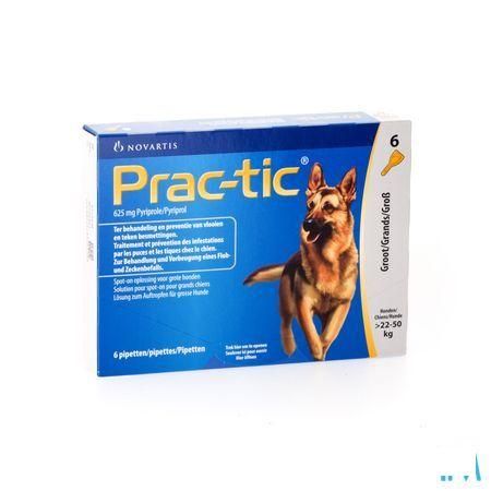 Prac-tic Spot-on Anti vlo-teek Grote Hond .2x3