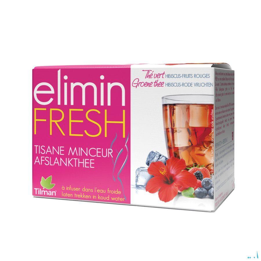 Elimin Fresh Hibiscus- Rode Vruchten Tea-bags 24  -  Tilman