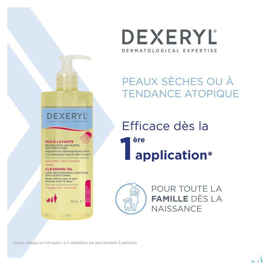 Dexeryl Huile Lavante Fl Pompe 500 ml