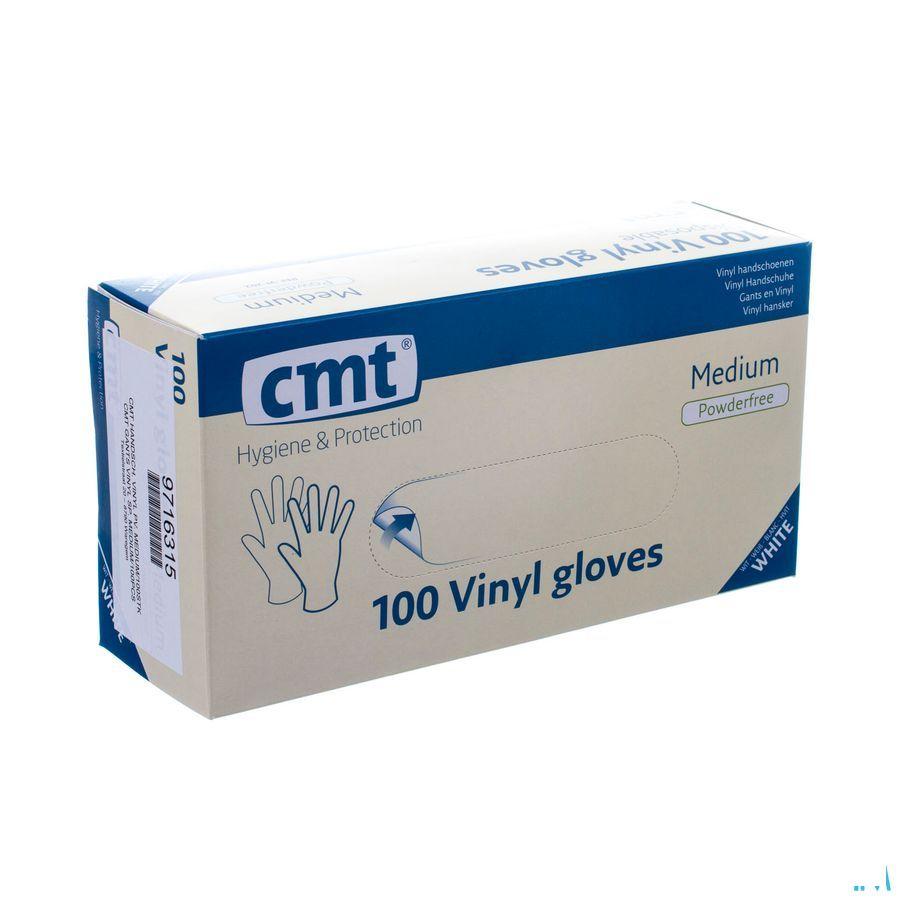 Cmt Handschoenen Vinyl zonder poeder L 100  -  Infinity Pharma