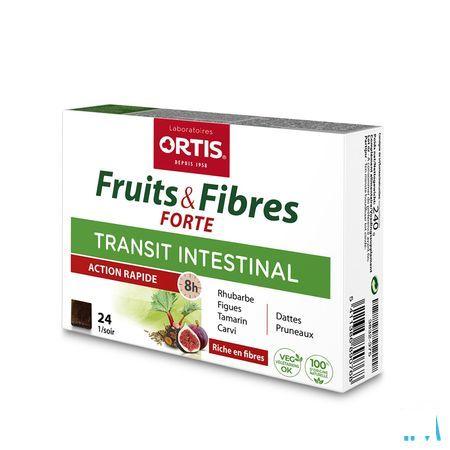 Ortis Fruits & Fibres Forte Cubes 24  -  Ortis