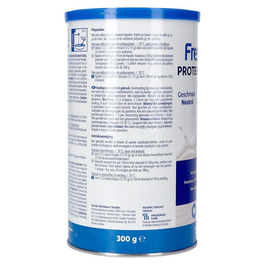 Fresubin Protein Powder 300 gr Neutre/neutraal  -  Fresenius