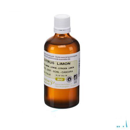 Citroen Zeste Bio Essentiele Olie 100 ml  -  Pranarom