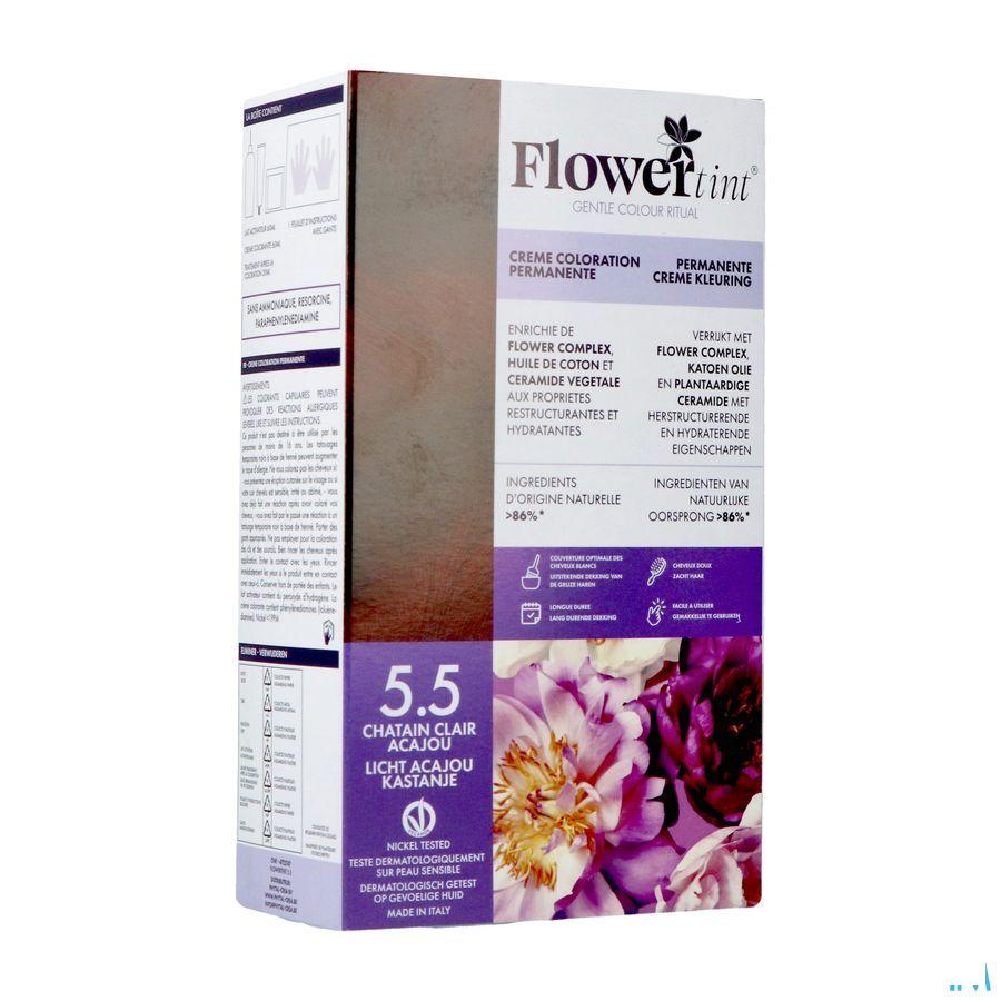 Flowertint Licht Acajou Kastanje 5.5 140 ml