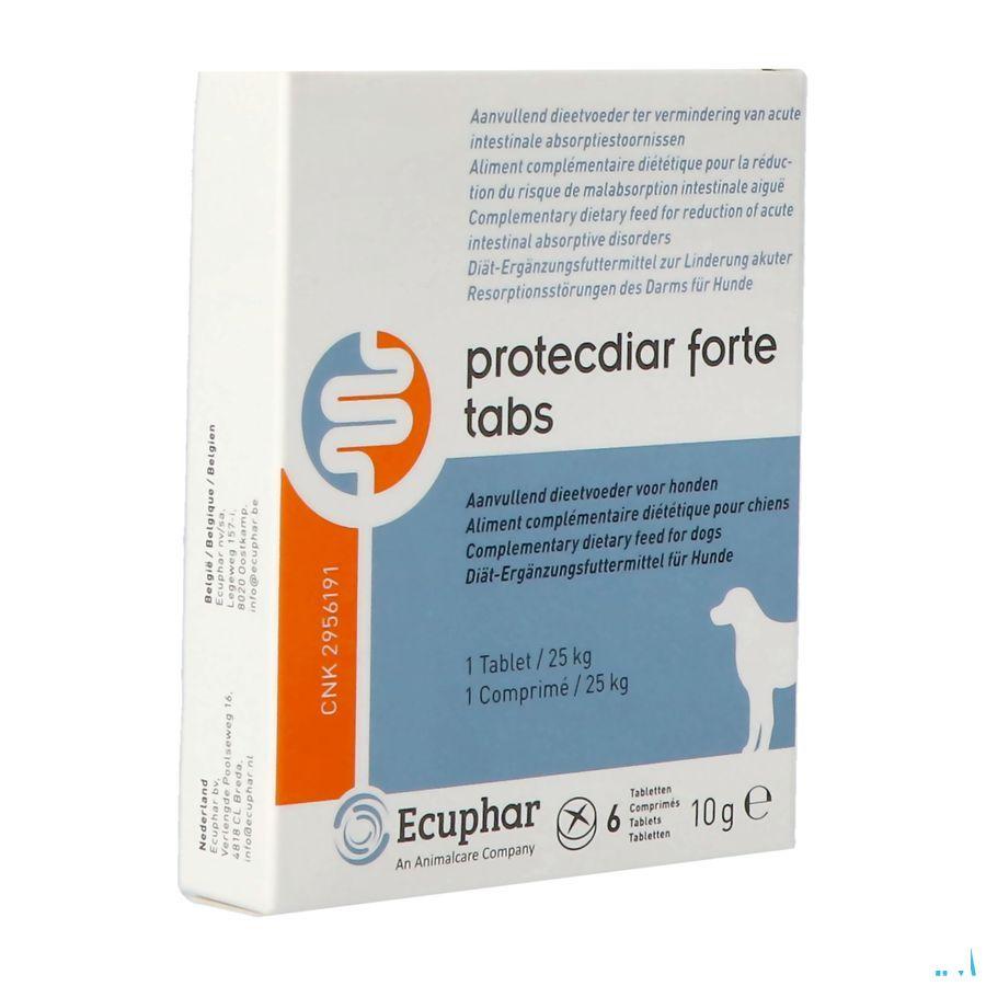 Protecdiar Forte Hond Tabletten 6  -  Ecuphar