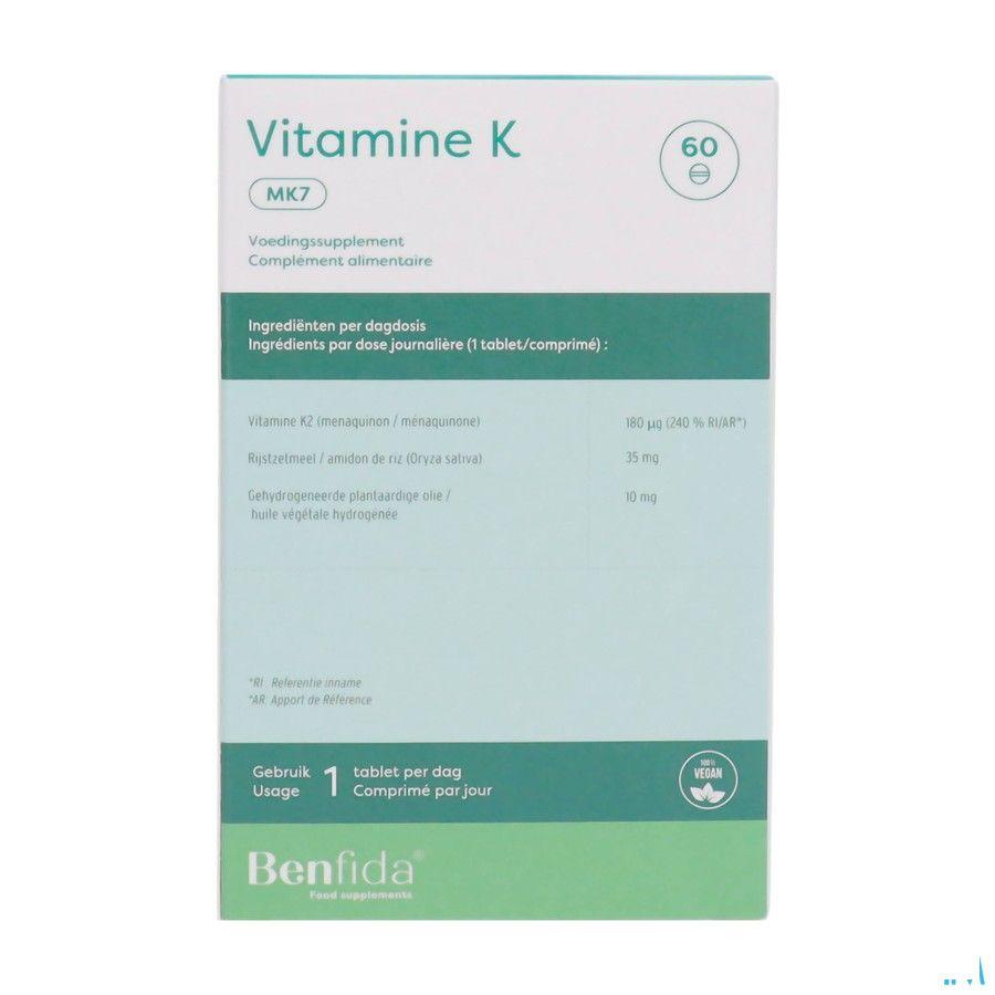 Benfida Vitamine K2 Comp 60