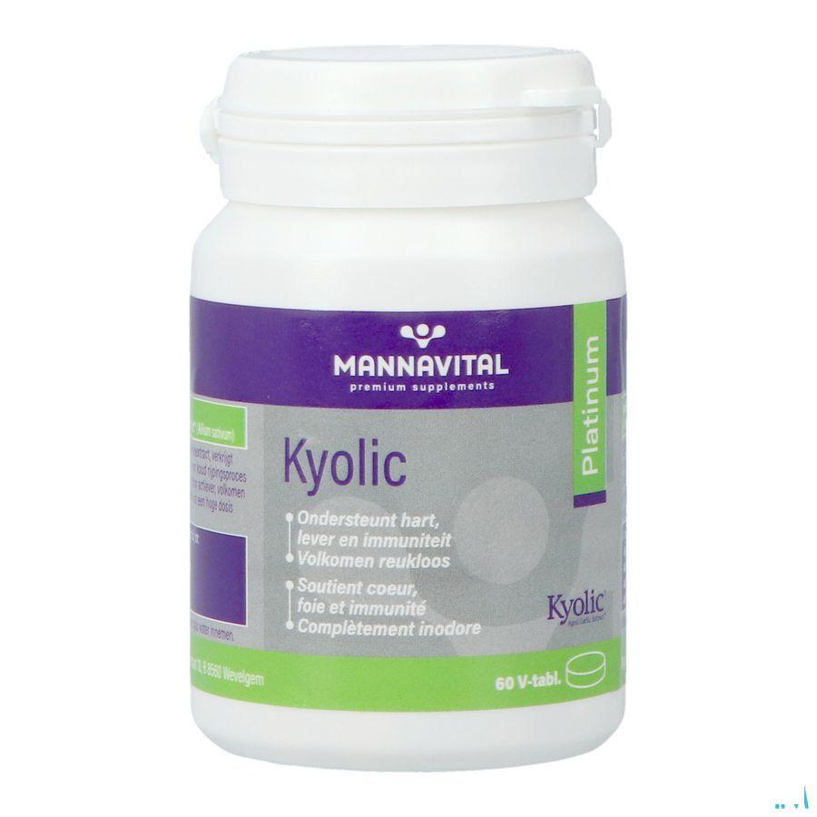 Mannavital Kyolic Platinum (ail Fermente) 60 caps