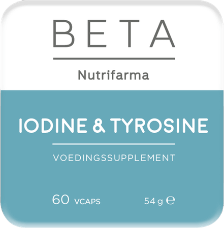 Beta Iodine & Tyrosine V-Capsule 60  -  Nutrifarma