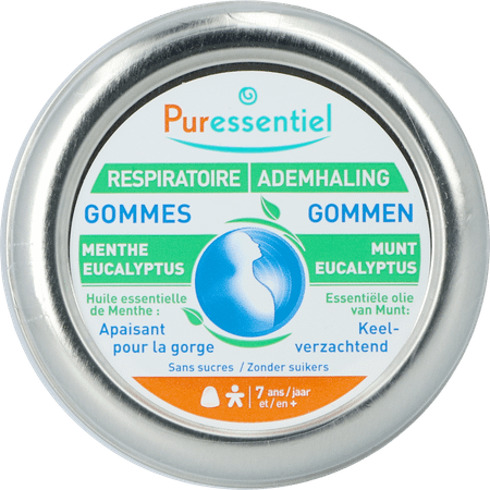 Puressentiel Ademhaling Gommen Keel Eucalypt. 24  -  Puressentiel