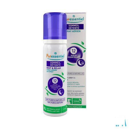 Puressentiel Sommeil Detente Spray 12 Huile Essentielle 75 ml  -  Puressentiel