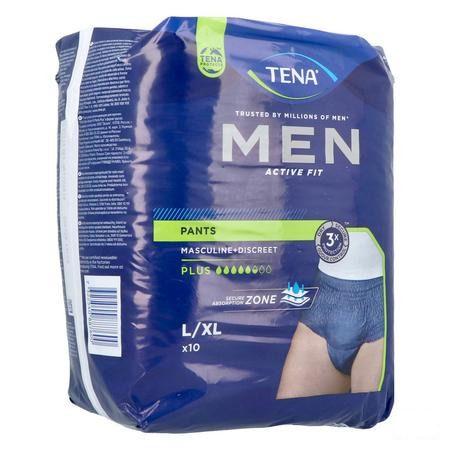 Tena Men Active Fit Pants Plus Blauw L/Xl10 772610