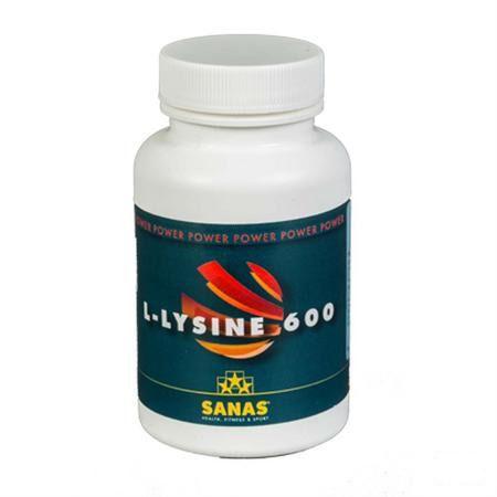 Sanas L-lysine 600 Capsule 60 