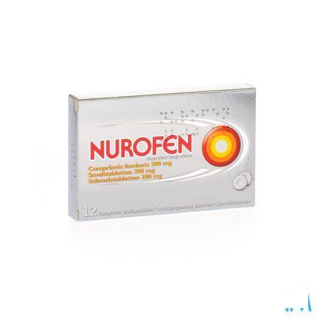 Nurofen Comprimes Fondants 12 X 200 mg