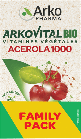 Arkovital Acerola 1000 Bio Duopack Tabl 2X30