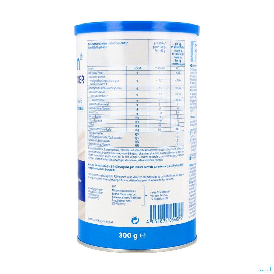Fresubin Protein Powder 300 gr Neutre/neutraal  -  Fresenius