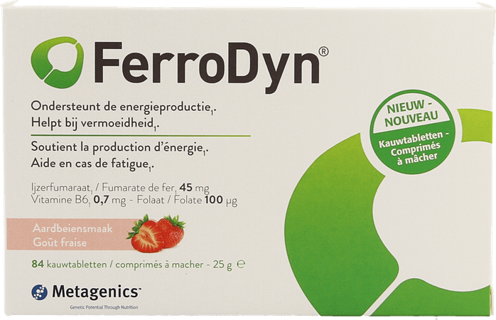 Ferrodyn Blister Comprimes Croq 84 22921  -  Metagenics