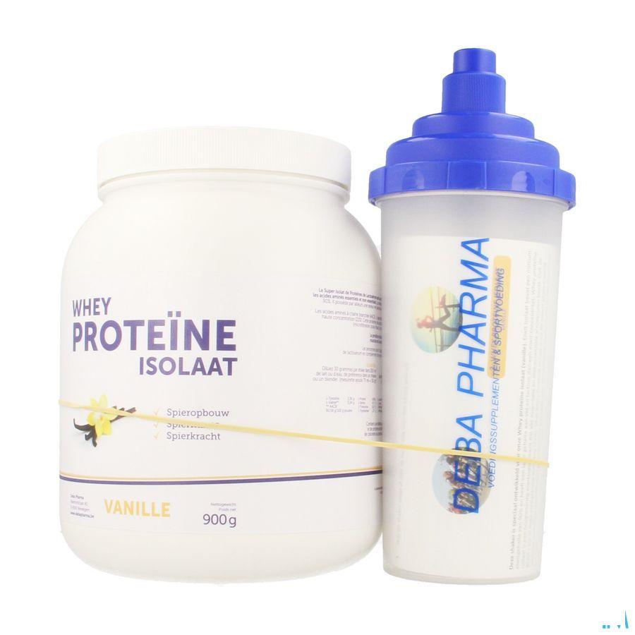 Whey Proteine Isolaat Vanille Capsule 900 gr  -  Deba Pharma
