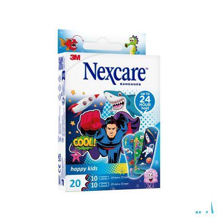 Nexcare Happy Kids Boys 20  -  3M