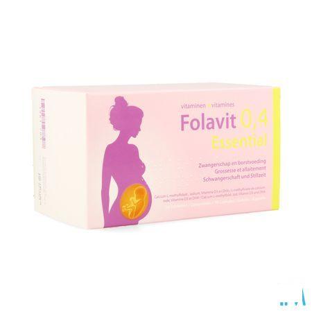 Folavit 0,4 mg Essential Comprimes 90 + Capsule 90  -  Kela Pharma