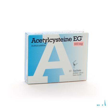 Acetylcysteine EG Sachets 10x600 mg  -  EG