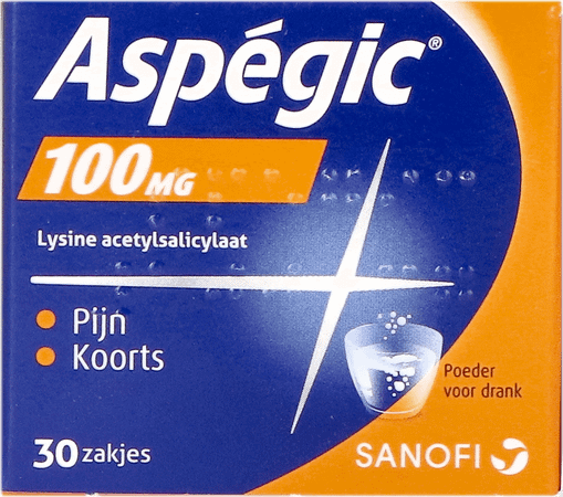 Aspegic 100 Pulv 30x 100 mg