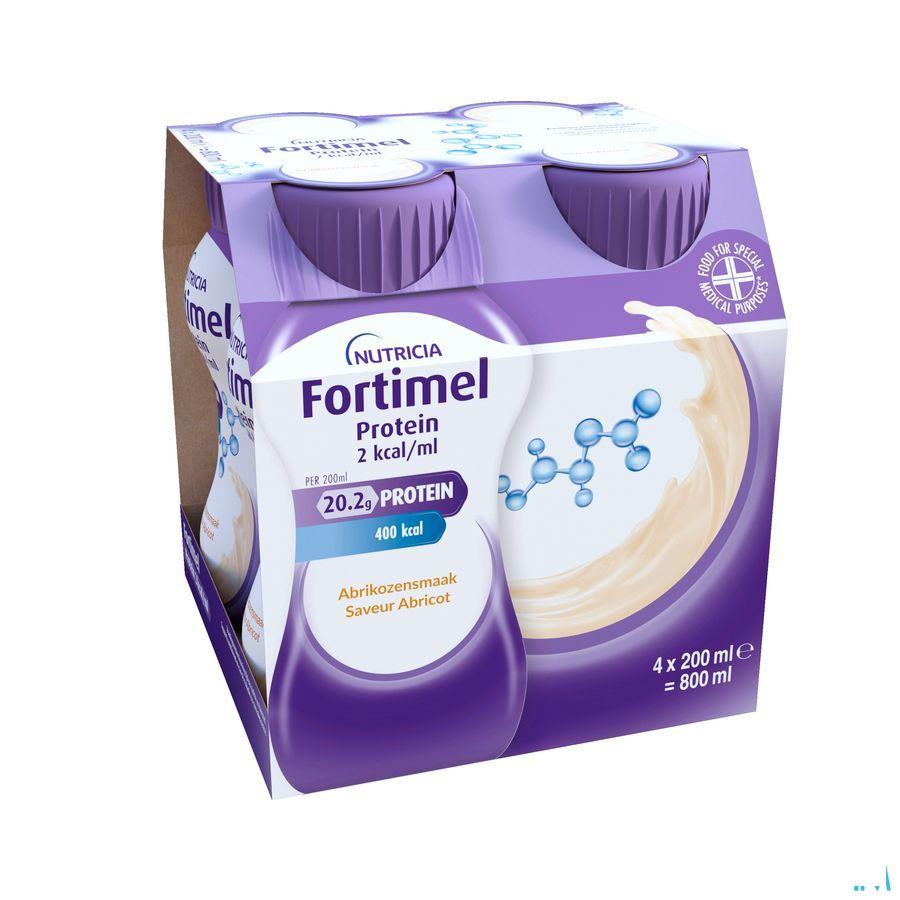 Fortimel Protein 2Kcal Abrikoos 4X200 ml