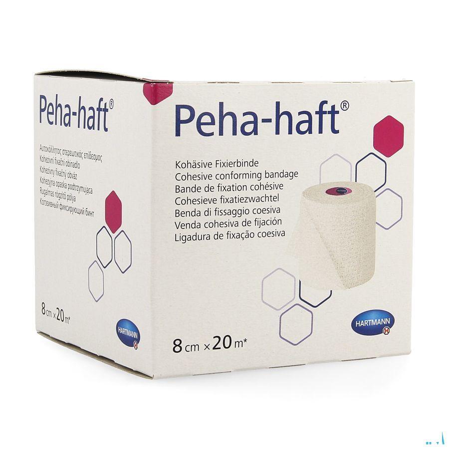 Peha-haft Latexfree 8cmx20m 1 P/s  -  Hartmann