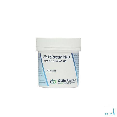 Zinkcitraat Plus Capsule 60  -  Deba Pharma