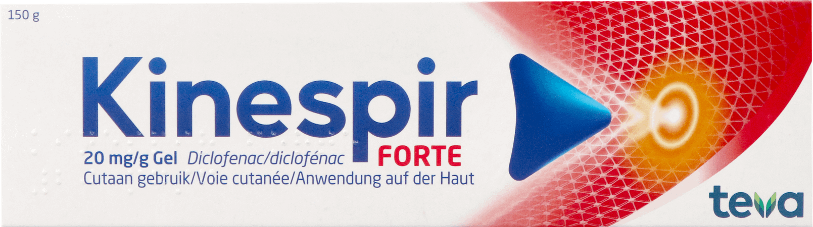 Kinespir Forte 20 mg/G Gel 150 g