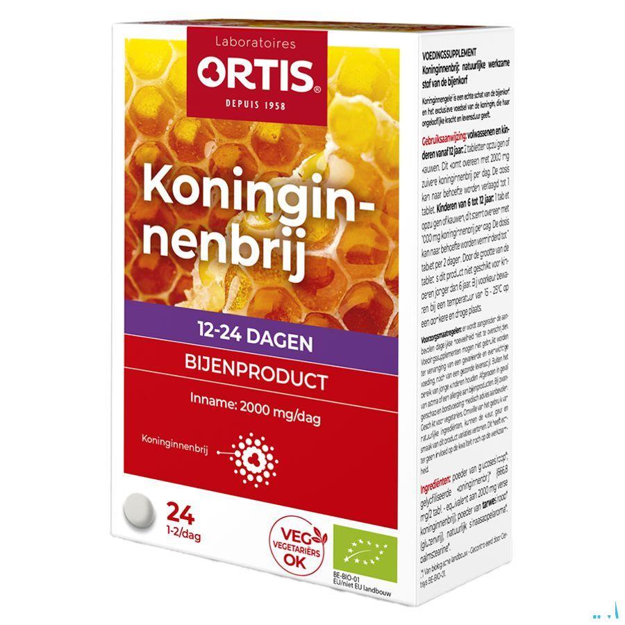 Ortis Koninginnebrij Bio kauwtabletten 24  -  Ortis