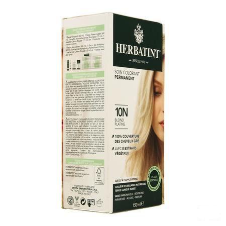 Herbatint Blond Platina 10n 