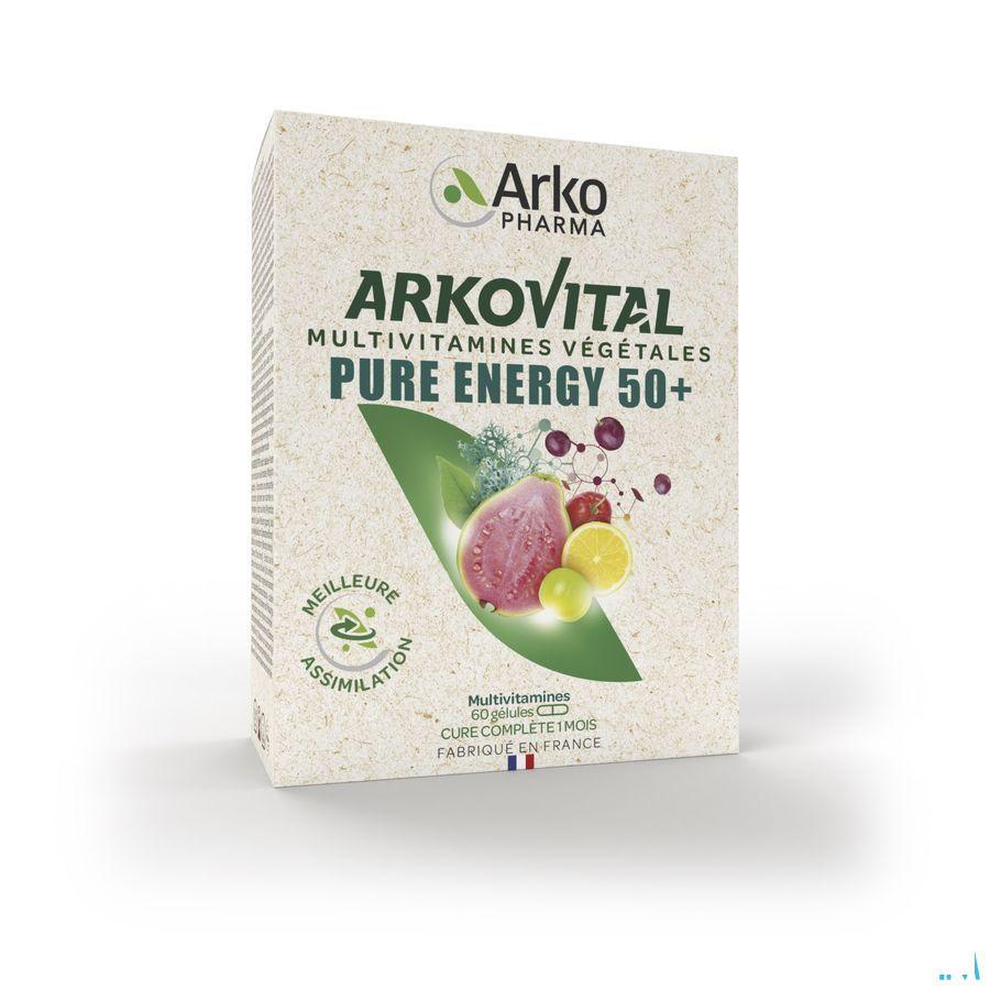 Arkovital Pure Energy 50 + Capsule 60  -  Arkopharma