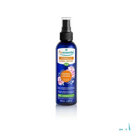 Puressentiel Hydrolaat Geranium Bio 200 ml  -  Puressentiel