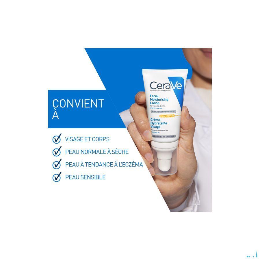 Cerave Creme Hydraterend Gezicht Ip30 52 ml