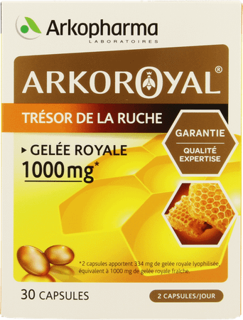 Arkoroyal Koninginnebrij Blister Capsule 2 X 15  -  Arkopharma Arkoroyal Koninginnebrij Blister Capsule 2 X 15  -  Arkopharma