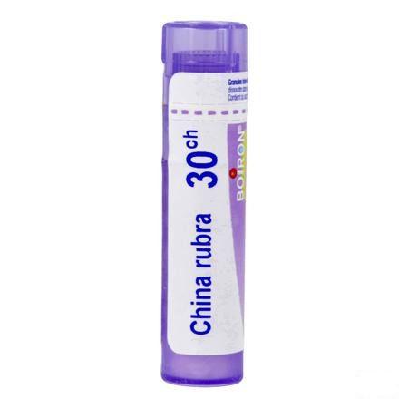 China Rubra 30CH Gr 4g  -  Boiron