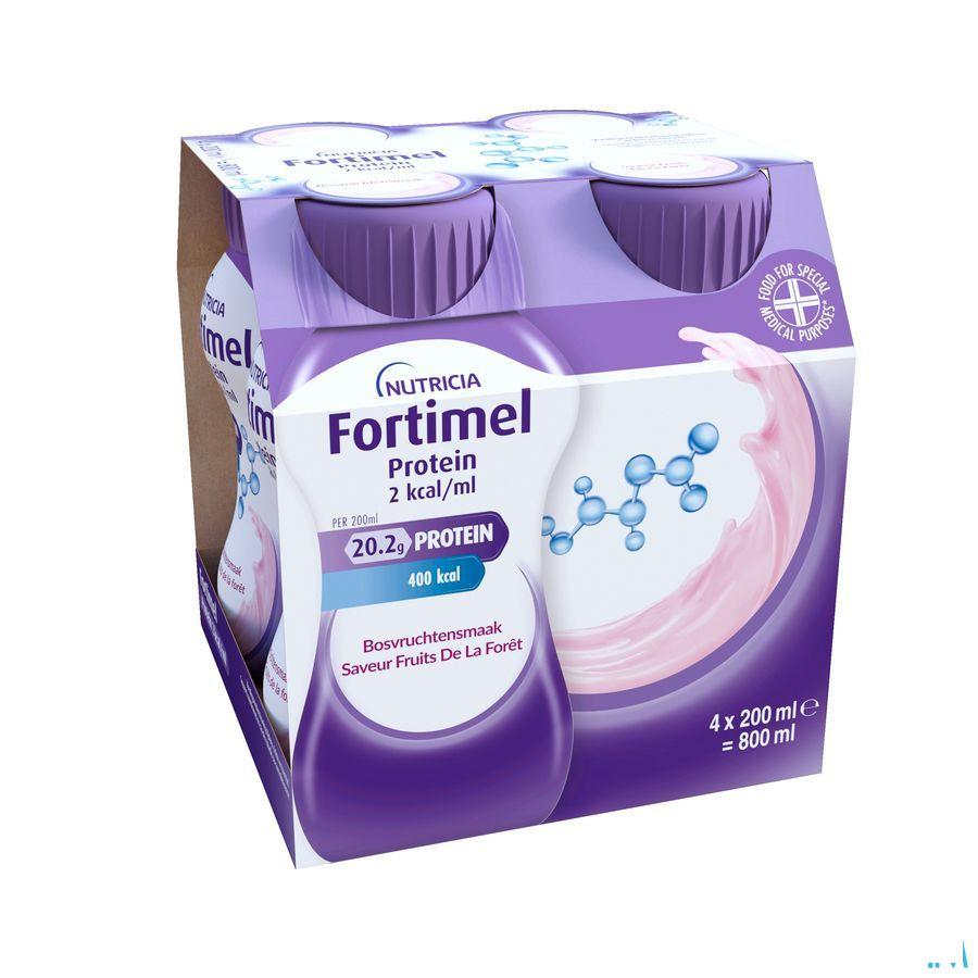 Fortimel Protein 2Kcal Bosvrucht 4X200 ml