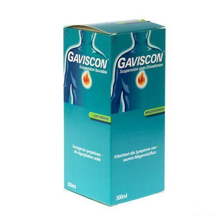 Gaviscon Menthe Munt Suspensie Drink 300 ml
