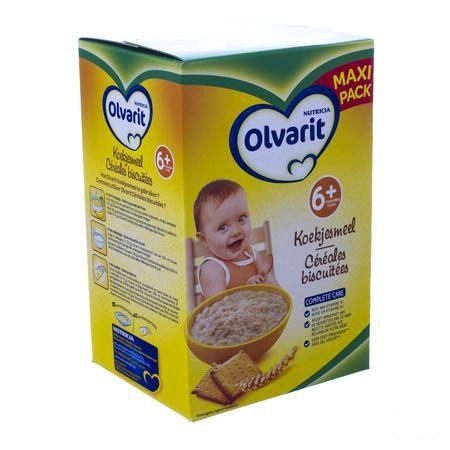 Olvarit Cereales Biscuitees 6M 2X300 g