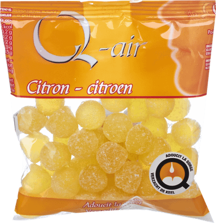 Q-air Citron Gommes 85 gr  -  I.D. Phar