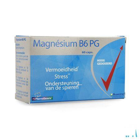 Magnesium B6 Pg Pharmagenerix Capsule 60  -  Superphar