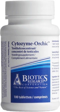 Biotics Cytozyme-Orchic 100 tabletten  -  Energetica Natura