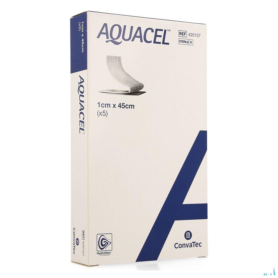 Aquacel Verband Hydrofiber + versterking 1x45cm 5  -  Convatec