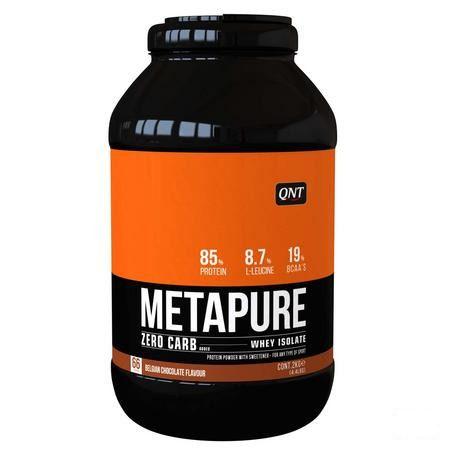 Zero Carb Metapure Belgian Chocolate, 2kg