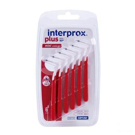 Interprox Plus Mini Conique Rouge Interd. 6 1360  -  Dentaid