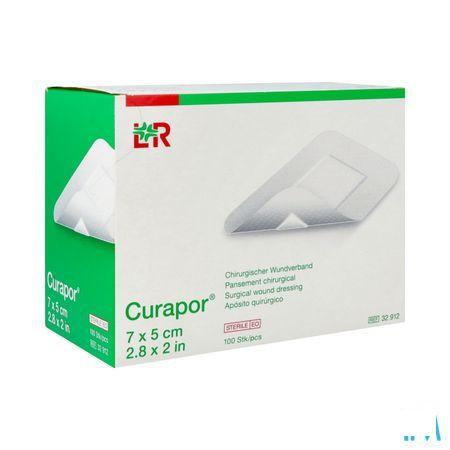 Curapor Pansement Chirurg. Steril 7Cmx 5Cm 100 32912  -  Lohmann & Rauscher