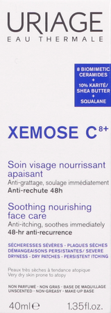 Uriage Xemose Gezichtscreme Tube 40 ml