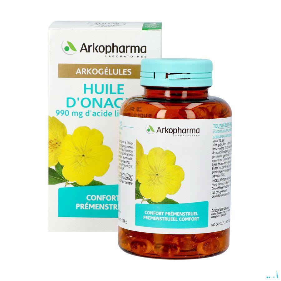 Arkogelules Huile Onagre Comp 180